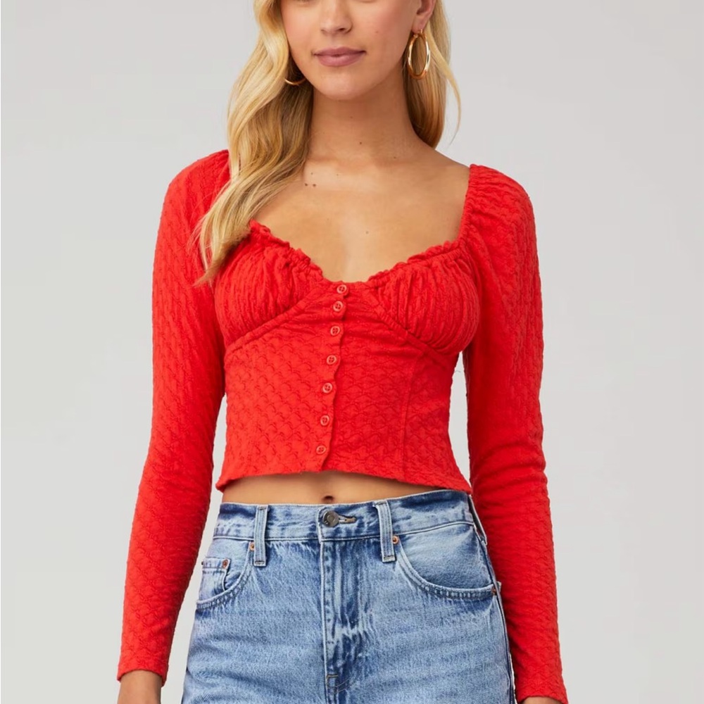 Free People Ladybug Long Sleeve